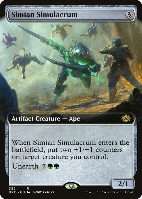 Simian Simulacrum from The Brothers' War