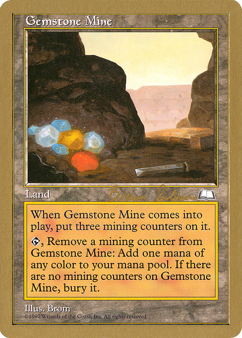 Gemstone Mine from World Championship Decks 1998