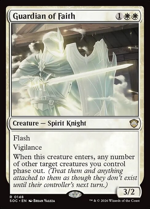 Guardian of Faith from Secrets of Strixhaven Commander
