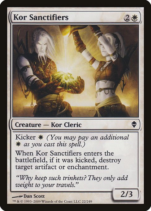 Kor Sanctifiers from Zendikar