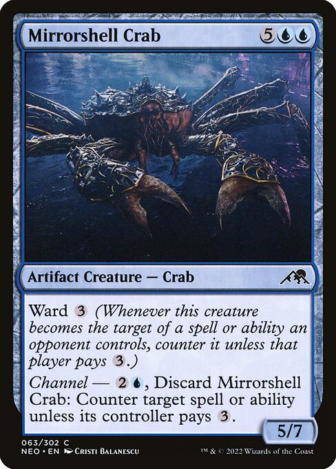 Mirrorshell Crab highlighted card art