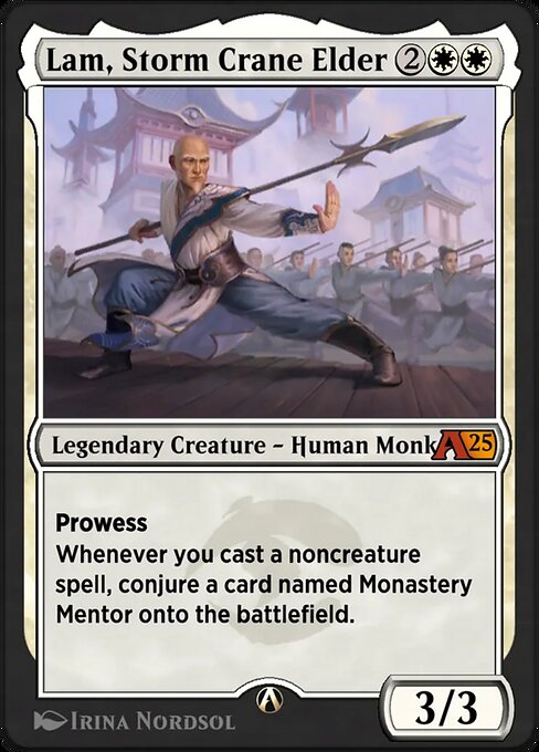 Lam, Storm Crane Elder highlighted card art