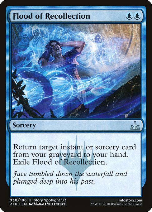 Flood of Recollection from Rivals of Ixalan