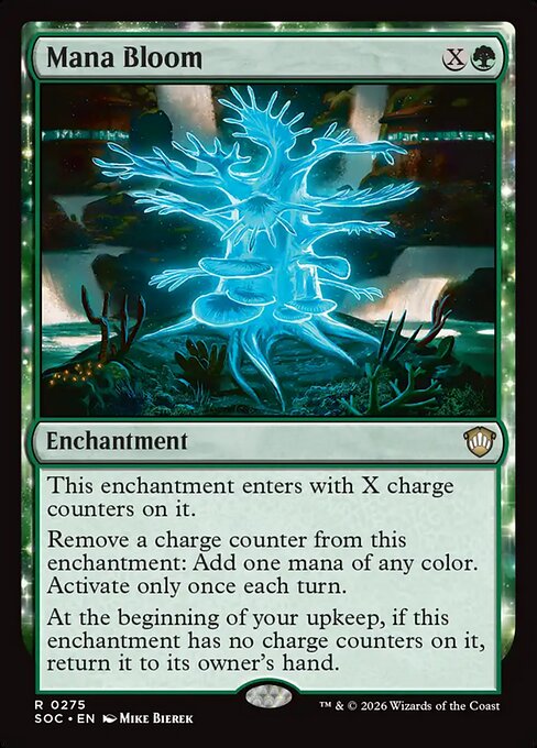 Mana Bloom from Secrets of Strixhaven Commander