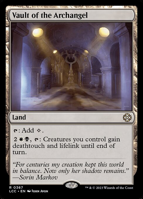 Vault of the Archangel from The Lost Caverns of Ixalan Commander