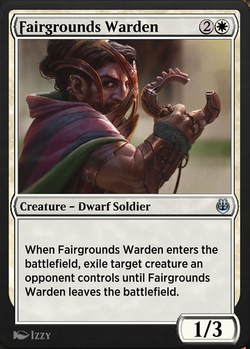 Fairgrounds Warden from Kaladesh Remastered