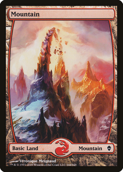 Mountain from Zendikar