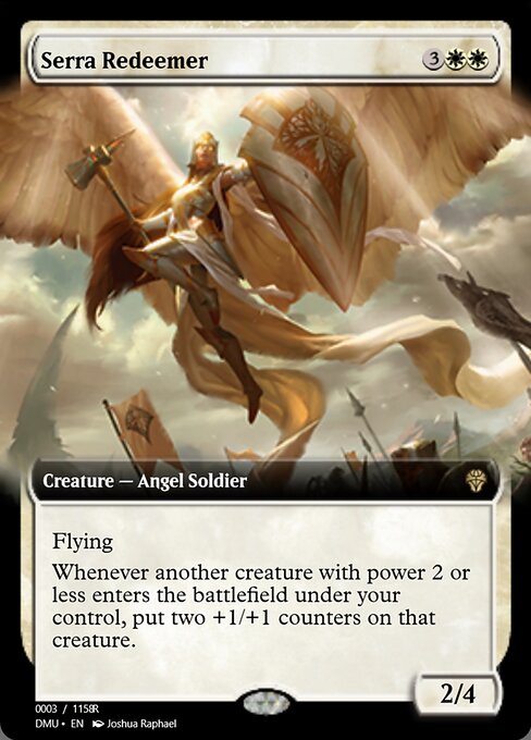Serra Redeemer highlighted card art
