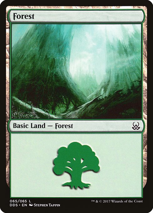Forest from Duel Decks: Mind vs. Might