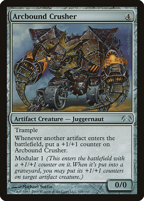 Arcbound Crusher highlighted card art