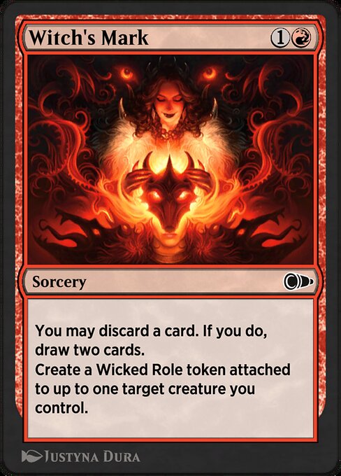 Witch's Mark highlighted card art