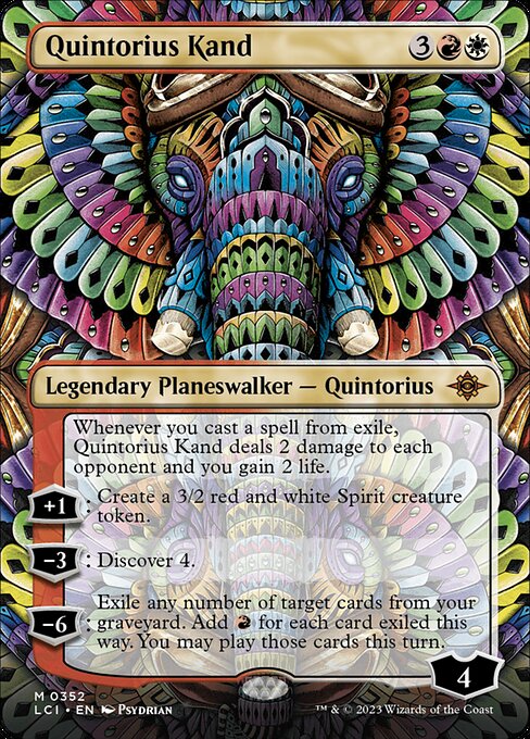 Quintorius Kand highlighted card art