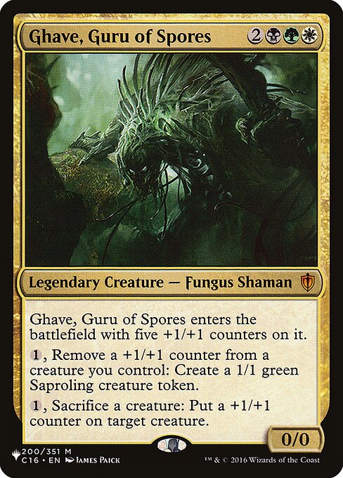 Ghave, Guru of Spores highlighted card art