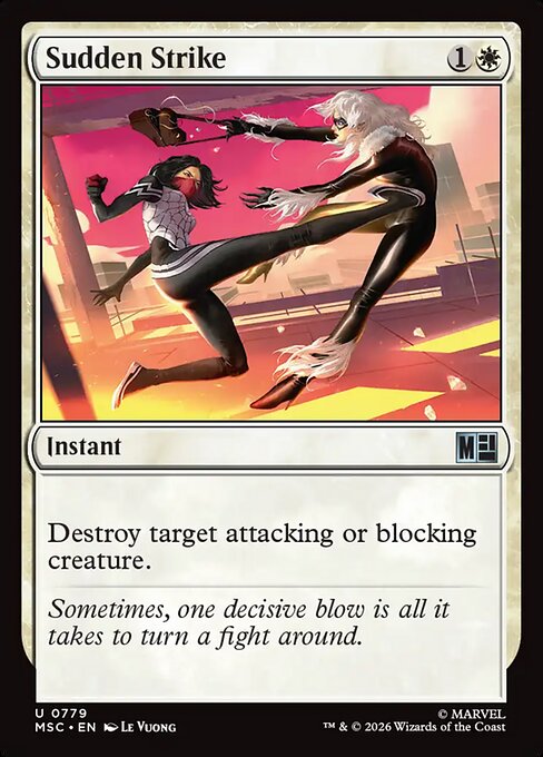 Sudden Strike from Marvel Super Heroes Commander