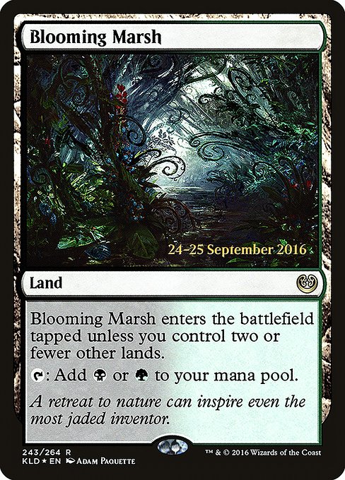 Blooming Marsh from Kaladesh Promos