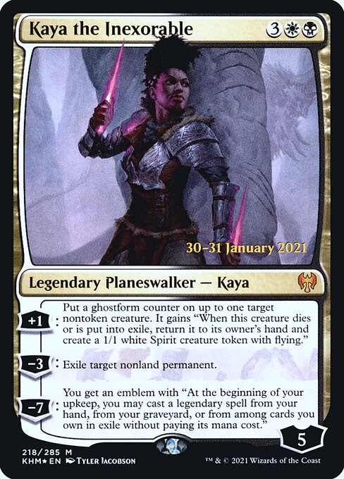 Kaya the Inexorable from Kaldheim Promos