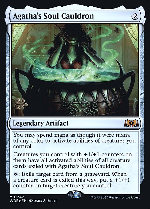 Agatha's Soul Cauldron from Wilds of Eldraine Promos
