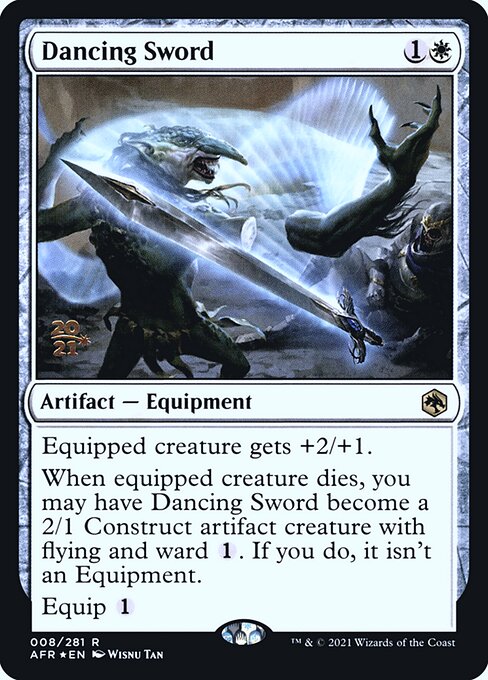 Dancing Sword from Adventures in the Forgotten Realms Promos