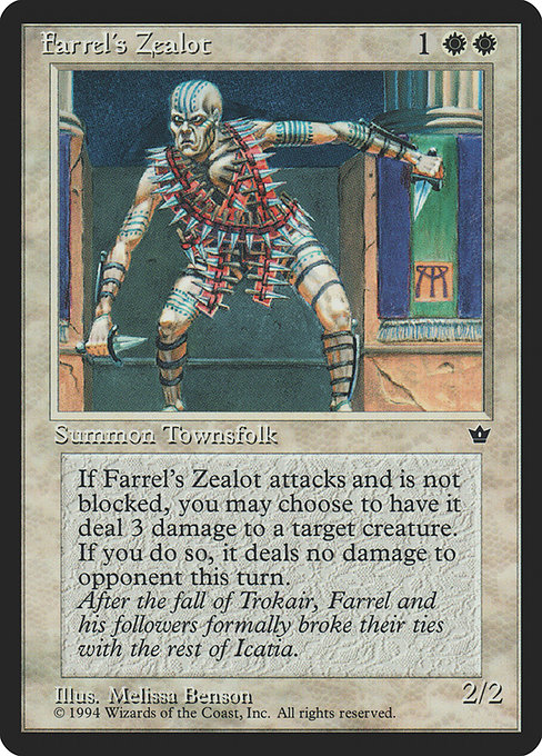 Farrel's Zealot from Fallen Empires