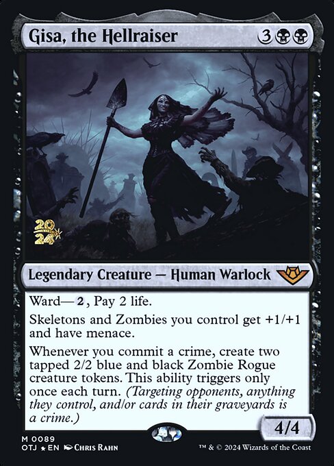 Gisa, the Hellraiser highlighted card art