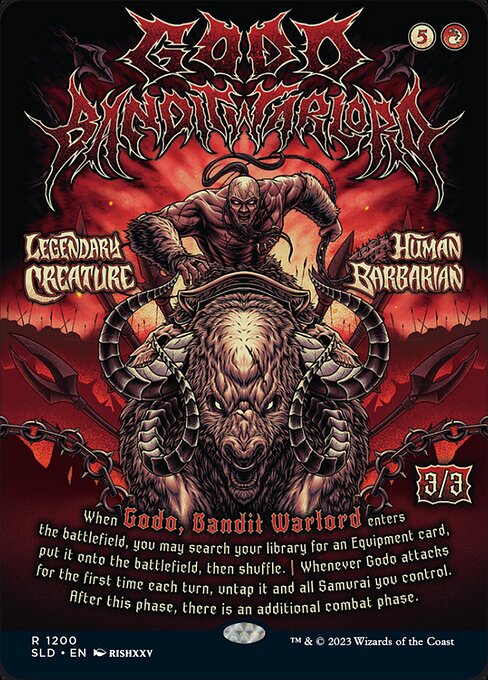 Godo, Bandit Warlord from Secret Lair Drop