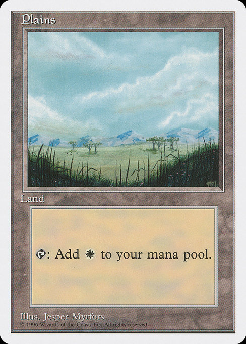 Plains from Introductory Two-Player Set