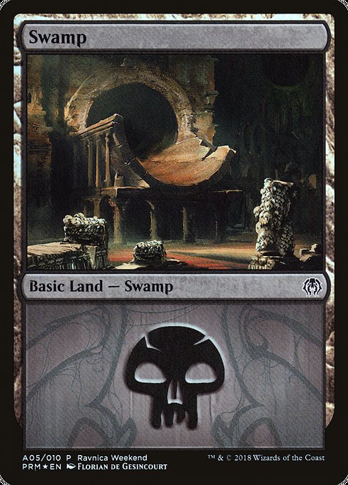 Swamp from GRN Ravnica Weekend