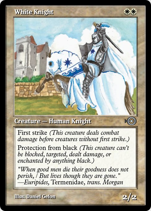 White Knight from Magic Online Promos