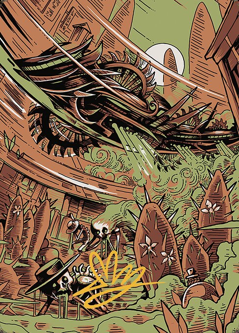 Contagion Engine // Contagion Engine from Outlaws of Thunder Junction Art Series