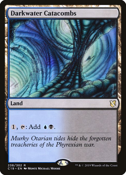 Darkwater Catacombs from Commander 2019