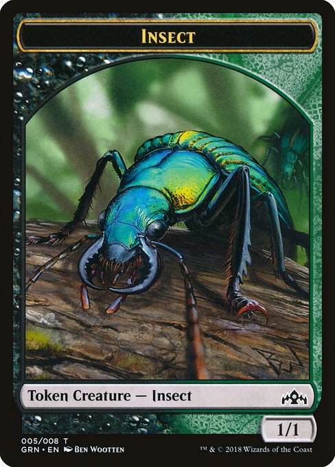 Insect from Guilds of Ravnica Tokens