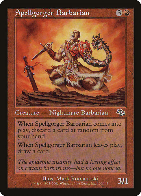 Spellgorger Barbarian highlighted card art
