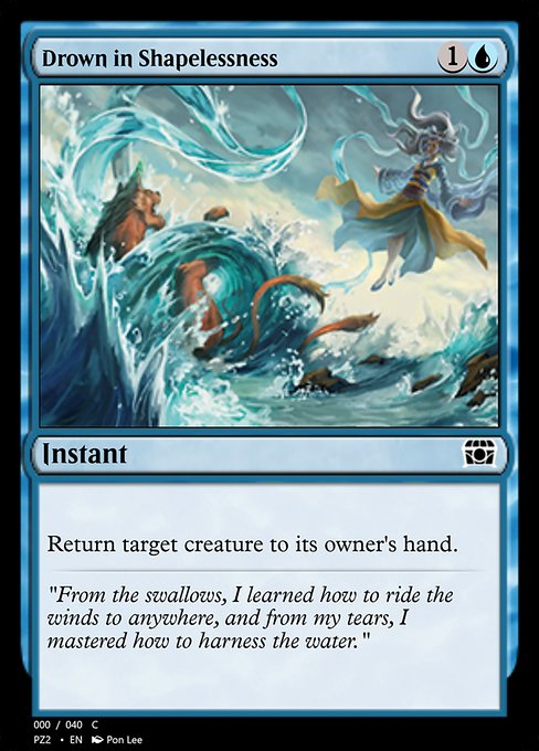 Drown in Shapelessness highlighted card art