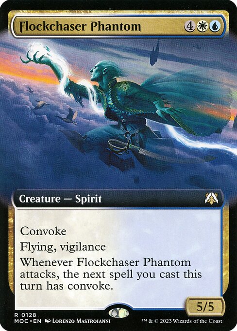 Flockchaser Phantom highlighted card art