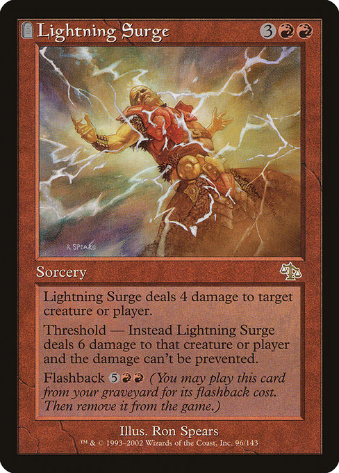 Lightning Surge highlighted card art