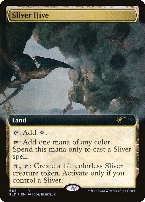 Sliver Hive from Secret Lair Drop