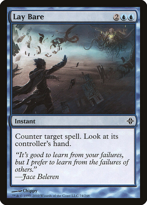 Lay Bare highlighted card art