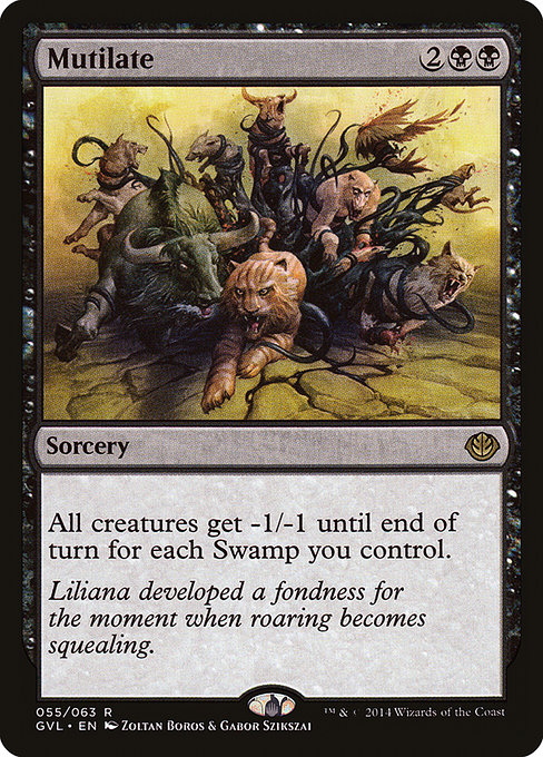 Mutilate from Duel Decks Anthology: Garruk vs. Liliana