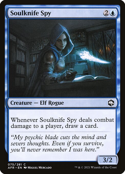 Soulknife Spy from Adventures in the Forgotten Realms