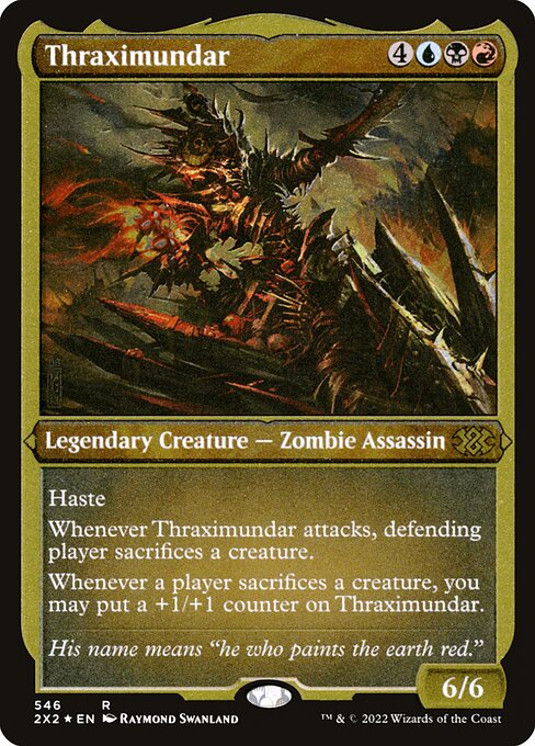 Thraximundar highlighted card art