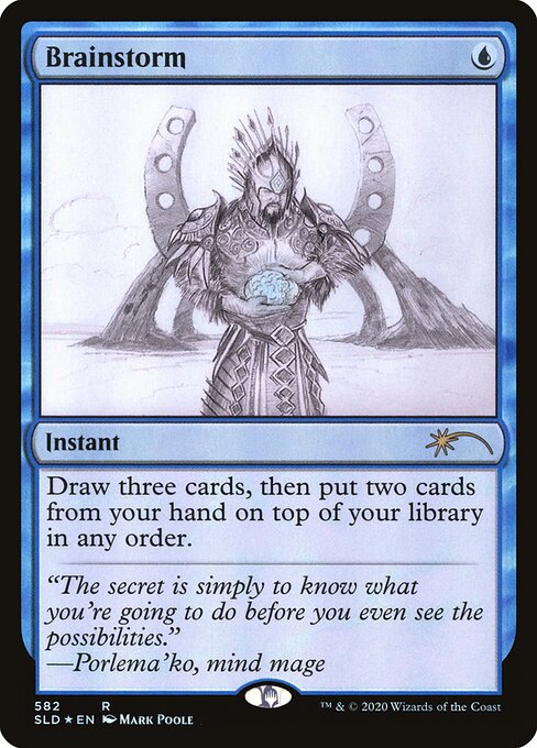 Brainstorm from Secret Lair Drop