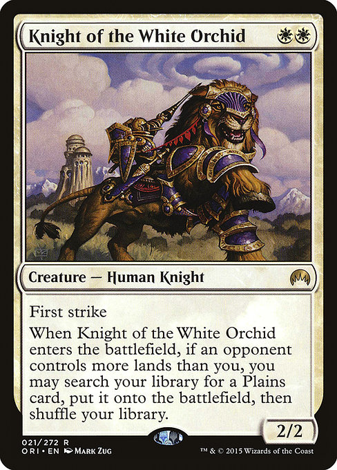 Knight of the White Orchid from Magic Origins