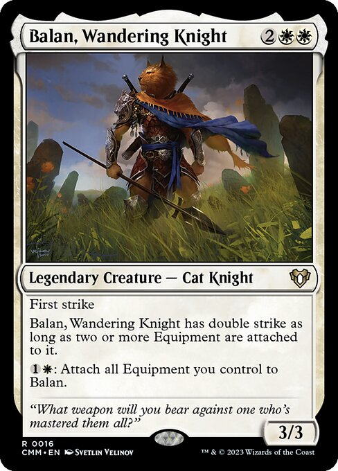 Balan, Wandering Knight highlighted card art