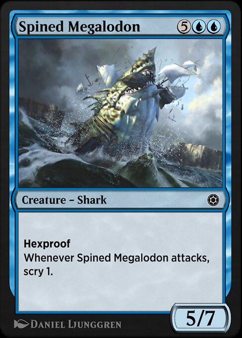 Spined Megalodon from Alchemy Horizons: Baldur's Gate