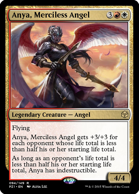 Anya, Merciless Angel from Legendary Cube Prize Pack