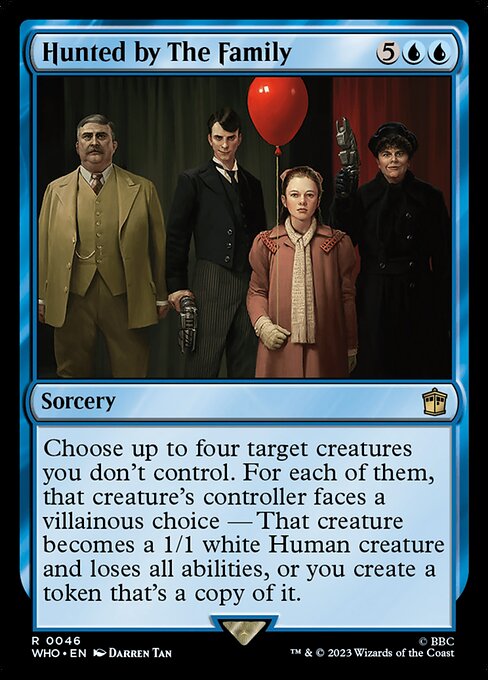 Hunted by The Family highlighted card art