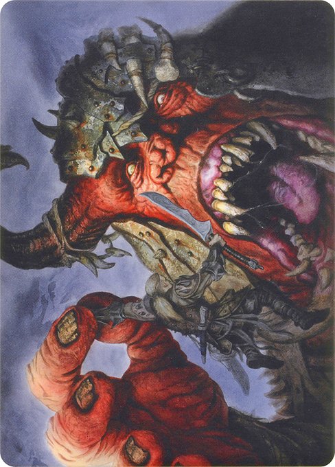 Ravenous Giant // Ravenous Giant highlighted card art