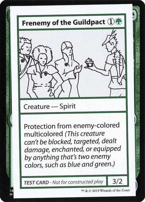 Frenemy of the Guildpact highlighted card art