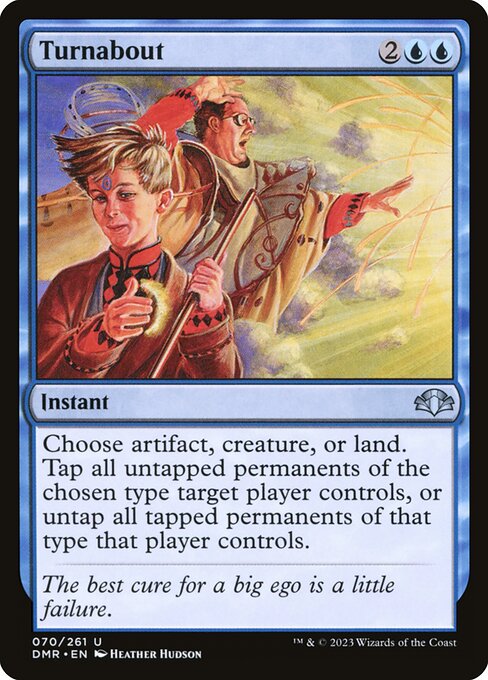 Turnabout from Dominaria Remastered