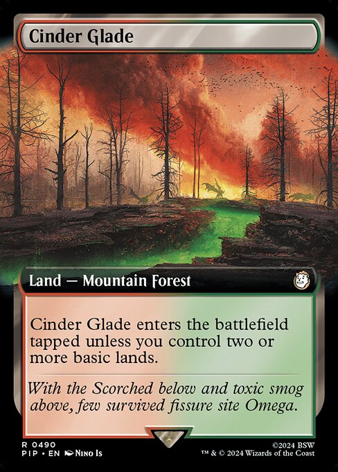 Cinder Glade from Fallout